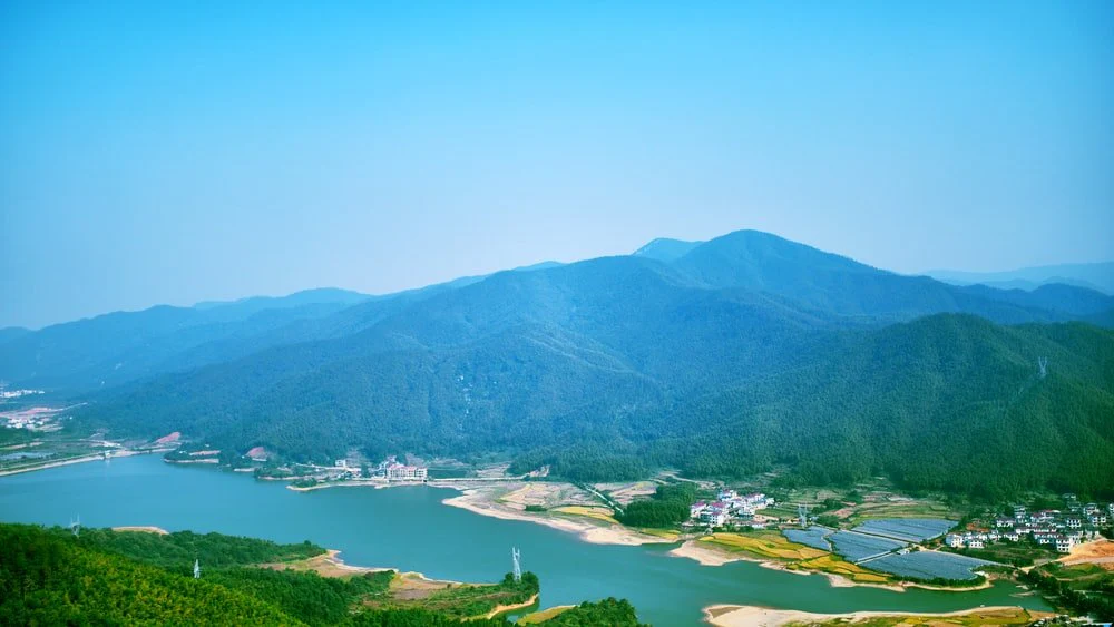 Paint By Numbers | Nanchang - Aerial View Of River