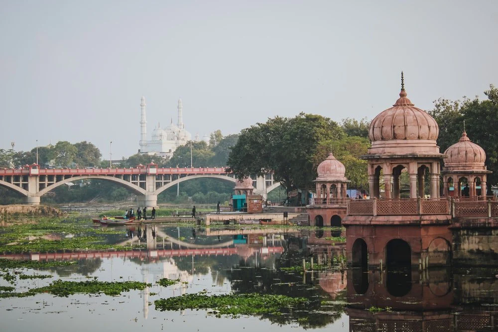 Paint By Numbers | Lucknow - Architectural Photography Of Brown Temple