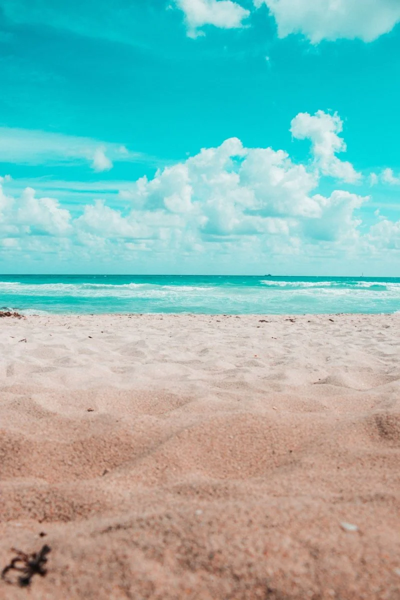 Paint By Numbers | Miami - Beach Under Blue Sky And White Clouds During Daytime