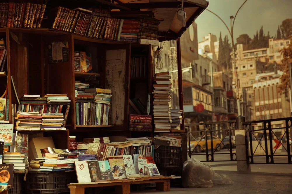 Paint By Numbers | Amman - Books On Brown Wooden Shelf