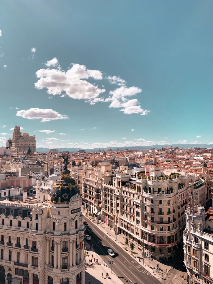 Paint By Numbers | Madrid - Brown And Black Concrete Buildings At Daytime