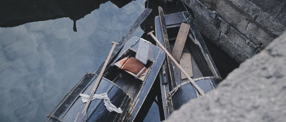 Paint By Numbers | Shaoxing - Brown Wooden Boat On Water