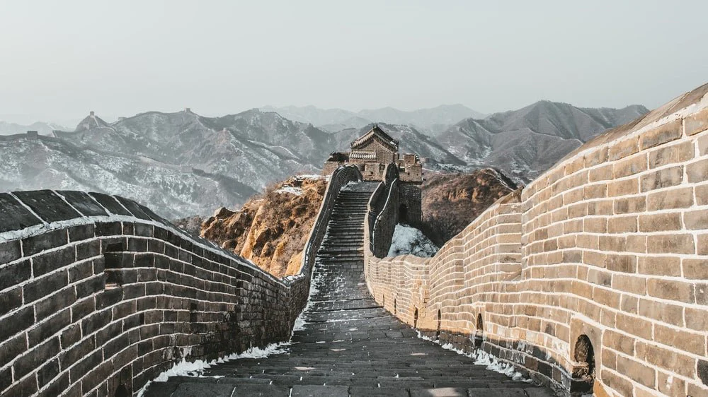 Paint By Numbers | Chengde - Brown Wooden Bridge Over River
