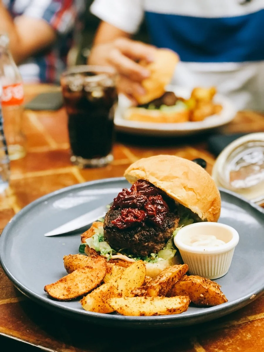 Paint By Numbers | Asp - Burger On Plate