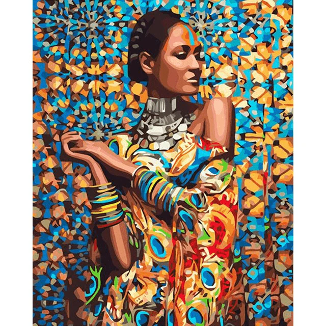 Paint By Numbers | African Queen