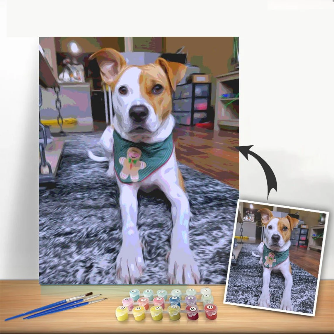 Custom Pet Paint by Numbers | Just Upload Your Photo! - Image 4