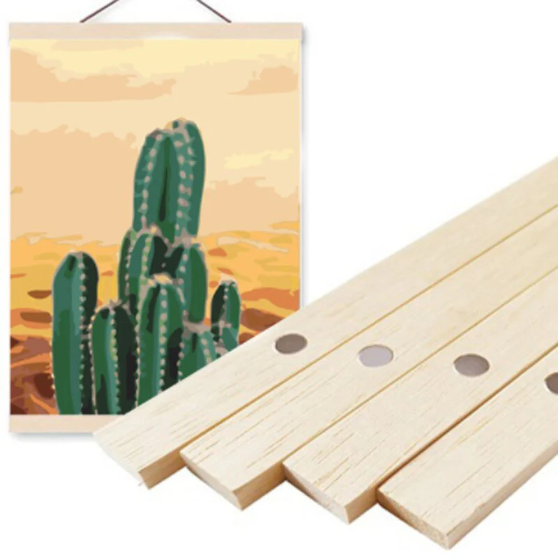 Magnetic Wooden Canvas Hanger - Image 2