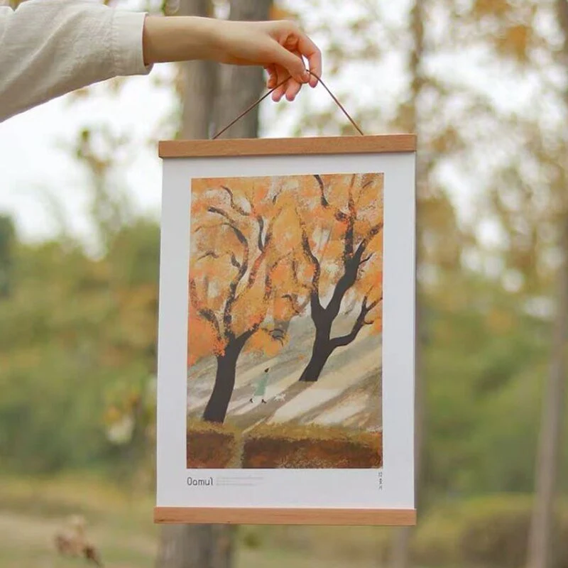 Magnetic Wooden Canvas Hanger - Image 4