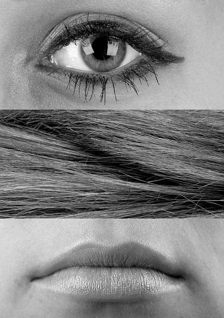 Eye Hair Girl Paint By Number Kit