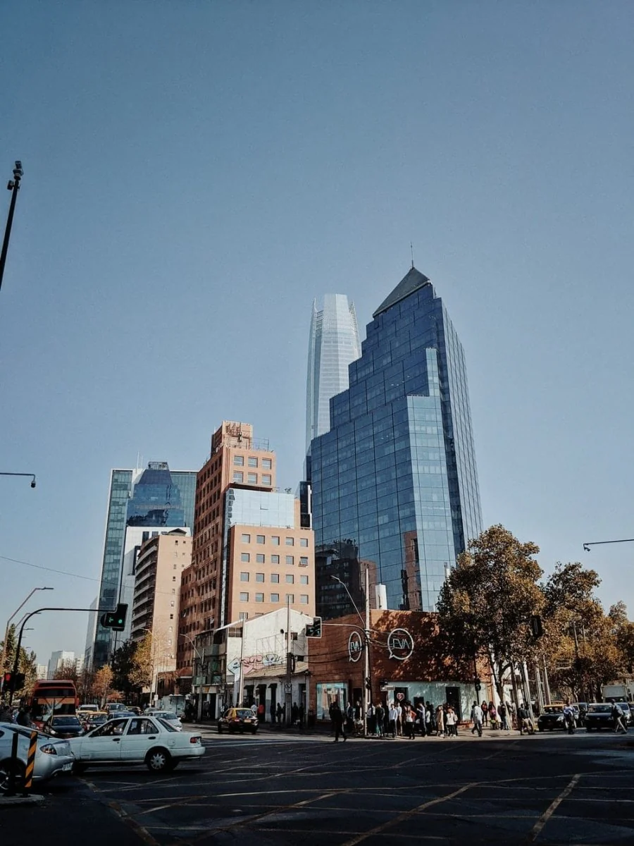 Paint By Numbers | Santiago - Gray And Brown Concrete Buildings