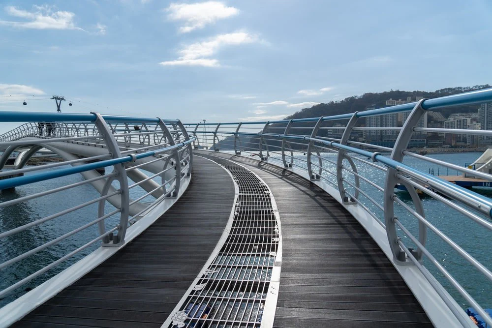 Paint By Numbers | Busan - Gray And White Bridge