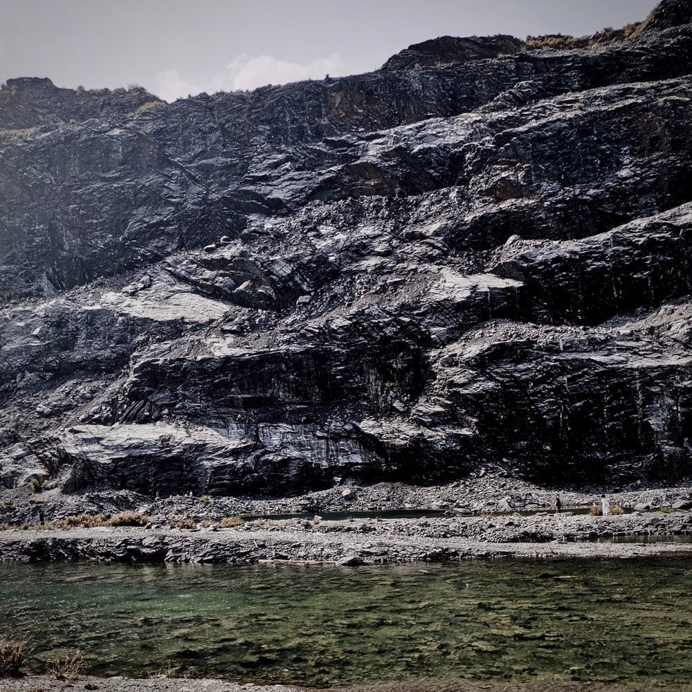 Paint By Numbers | Jinhua - Gray And White Rocky Mountain Under Blue Sky During Daytime