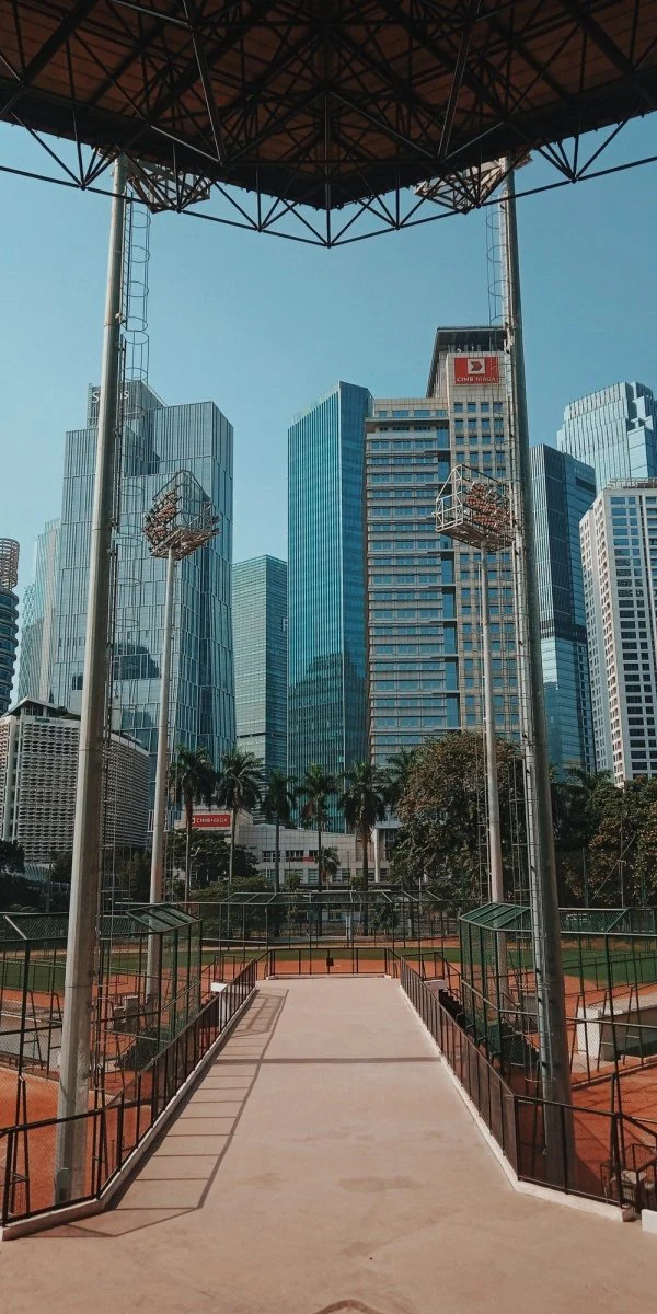 Paint By Numbers | Jakarta - Gray Painted Building