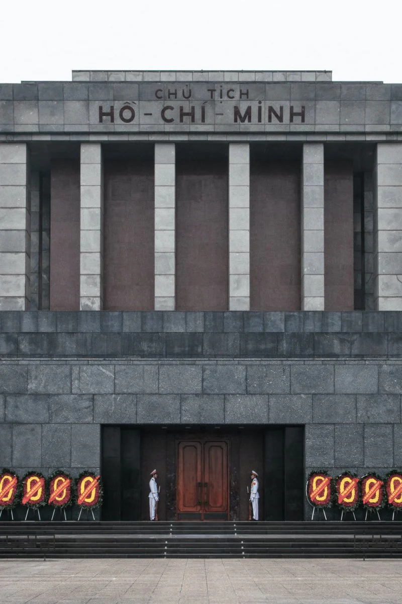 Paint By Numbers | Hanoi - Gray Stone Ho-Chi-Minh Building