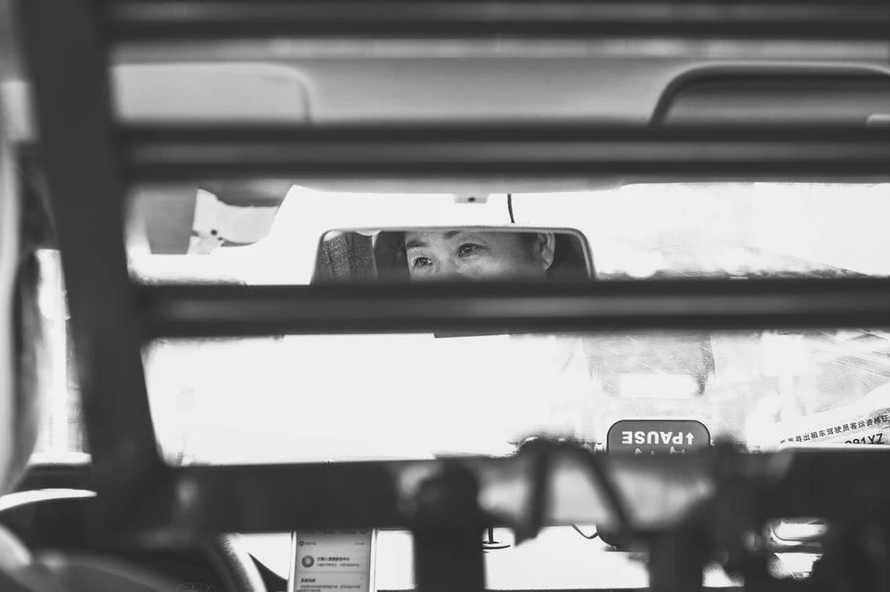 Paint By Numbers | Taizhou - Grayscale Photo Of Car Side Mirror