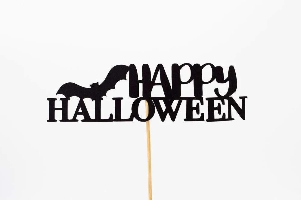 Paint By Numbers | Bat - Happy Halloween Signage
