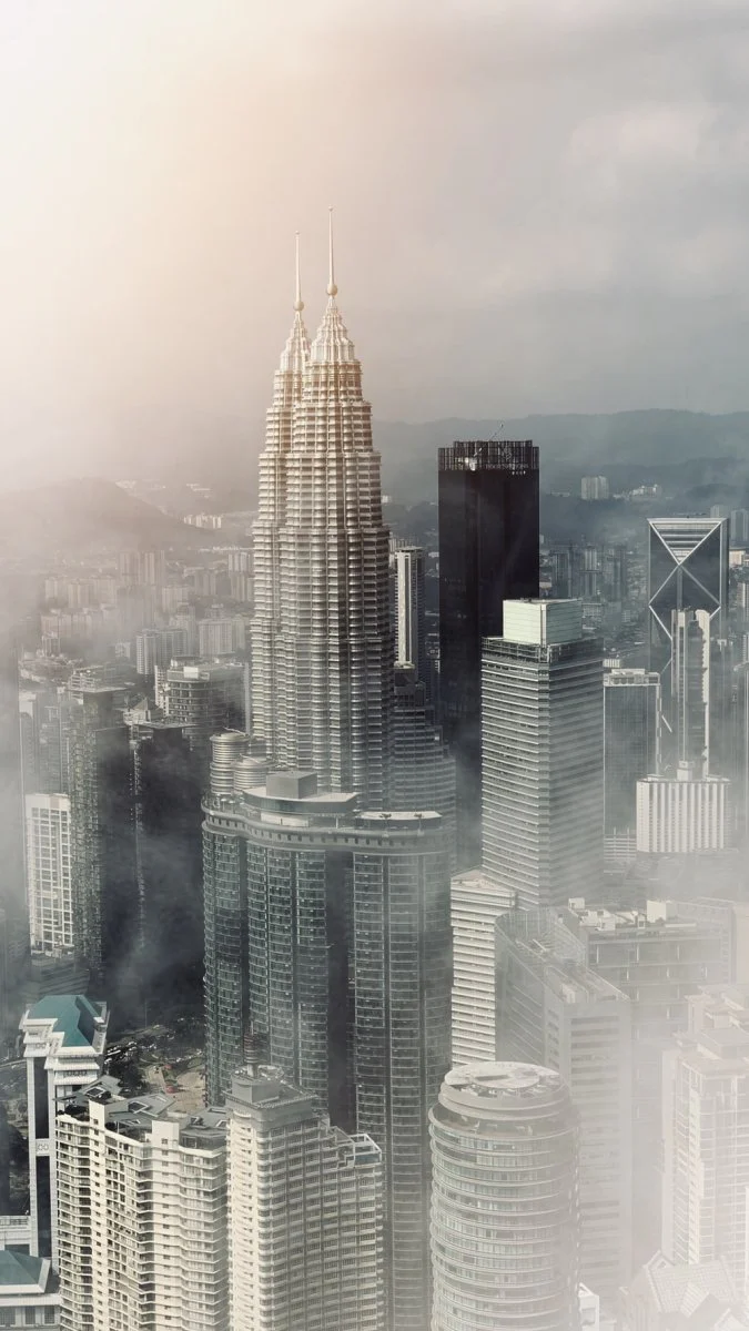 Paint By Numbers | Kuala Lumpur - High-Rise Building In Aerial View Photography
