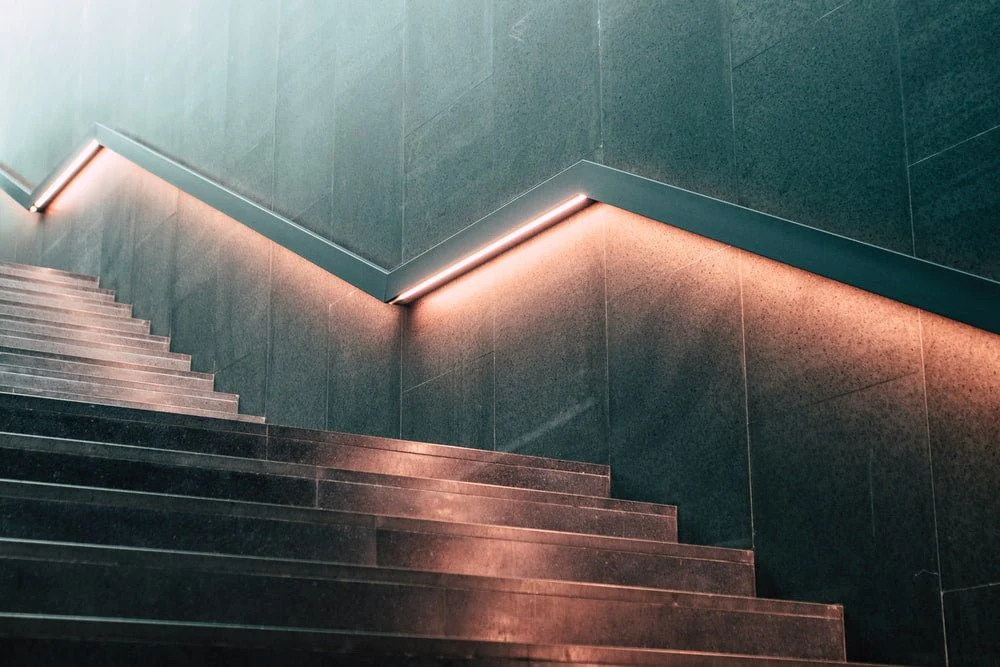Paint By Numbers | Lighter Staircase With Railings