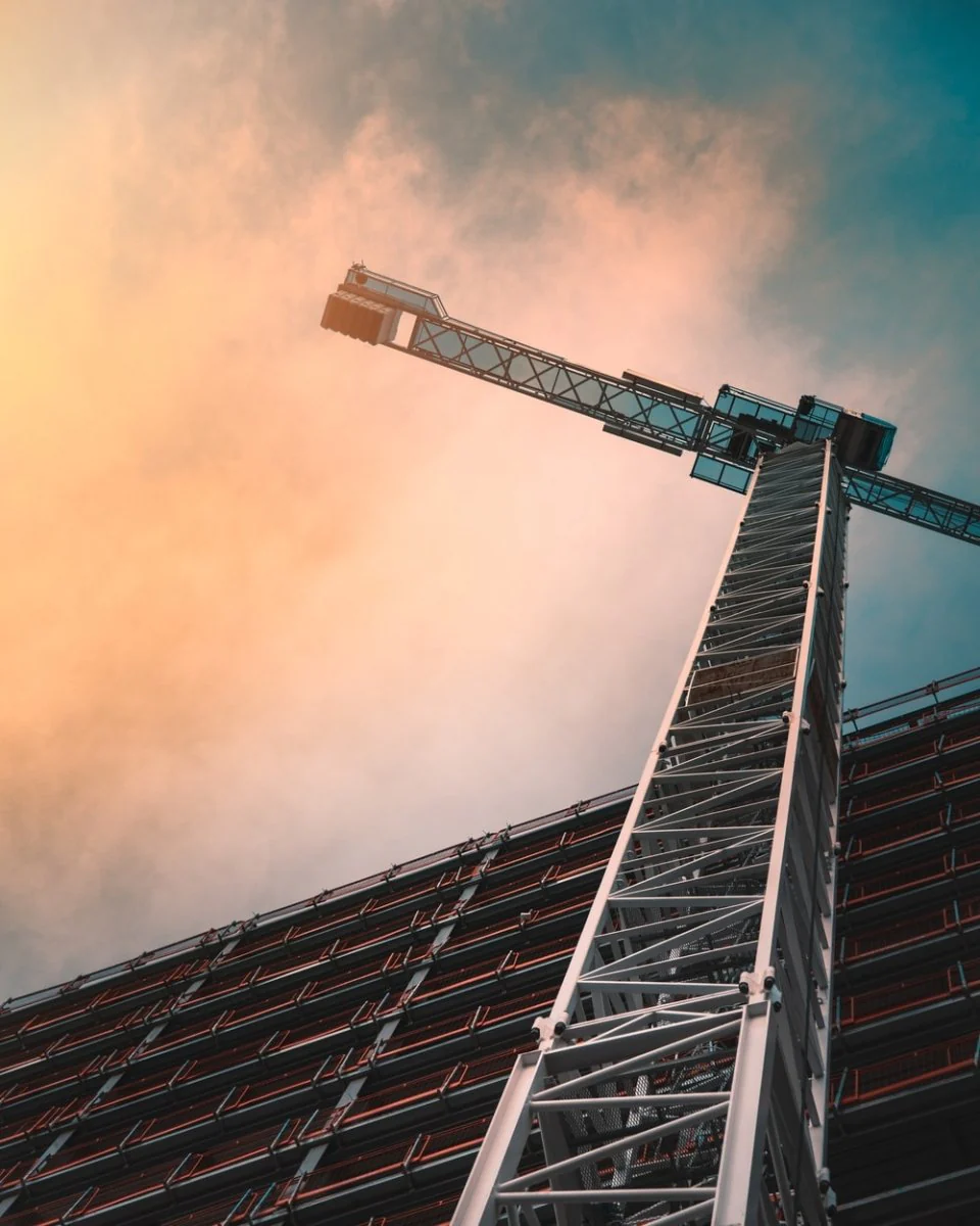 Paint By Numbers | Crane - Low Angle Photography Of Gray Tower Crane