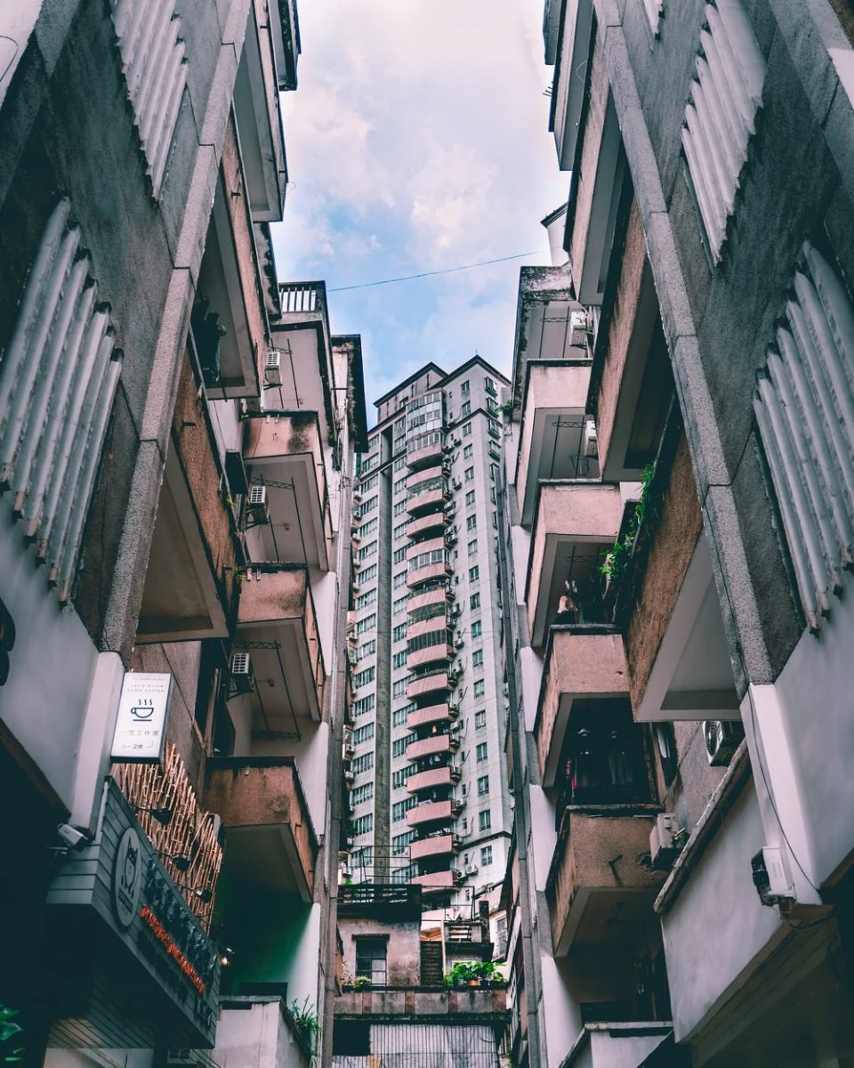 Paint By Numbers | Dongguan - Low Angle Photography Of High Rise Buildings Under White Clouds During Daytime