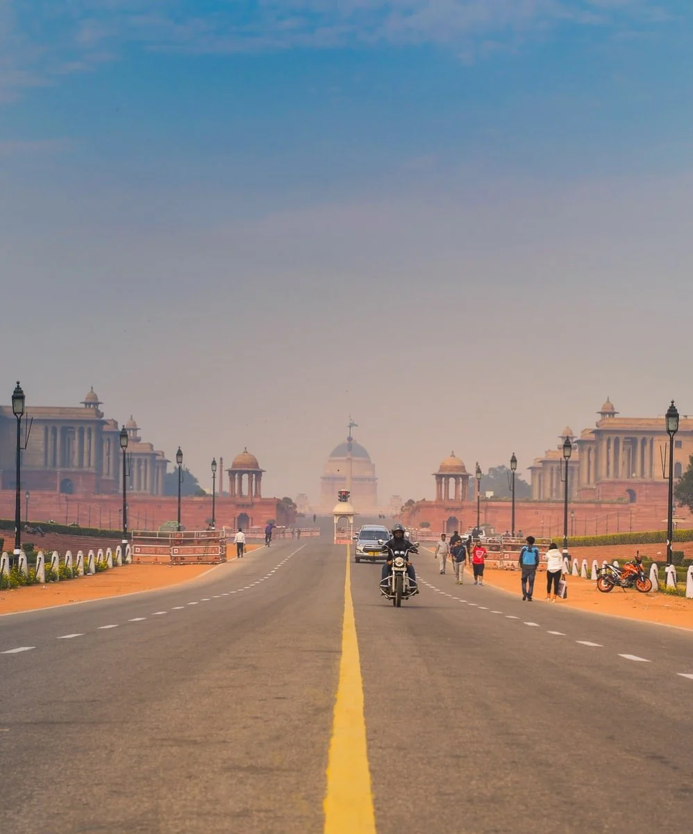 Paint By Numbers | Delhi - Man Riding Motorcycle