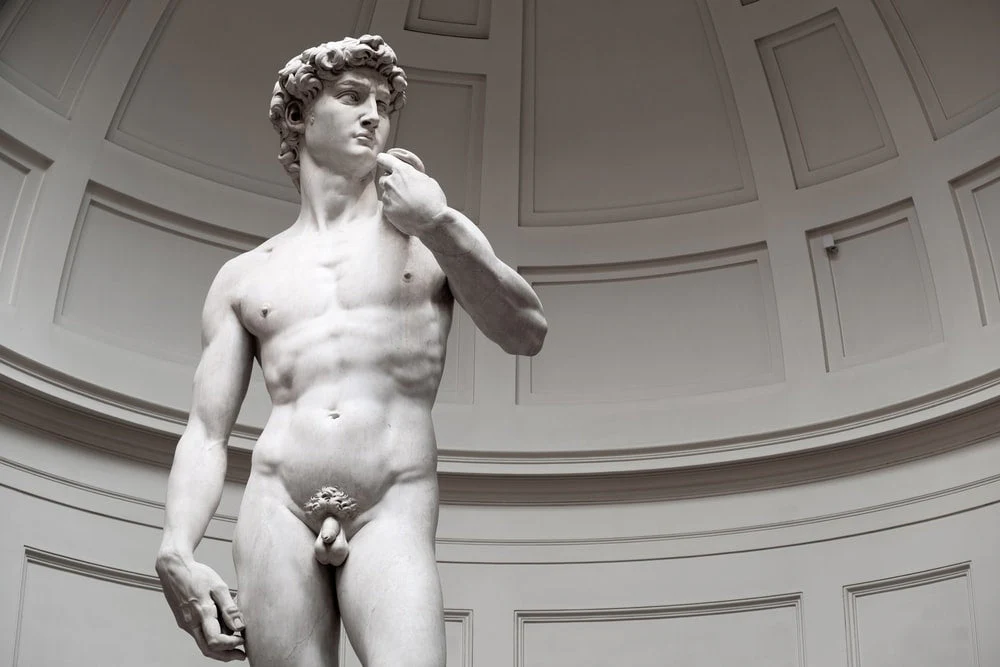 Paint By Numbers | Naked Man Sculpture