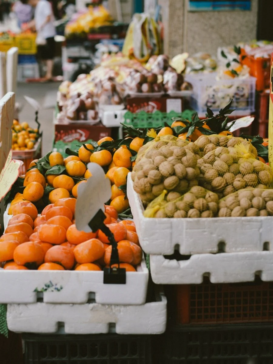 Paint By Numbers | Dongguan - Orange Fruits On White Plastic Crate