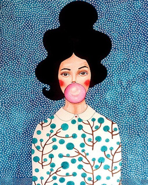 Paint By Numbers | Abstract Girl - Image 13