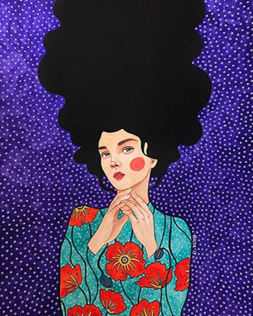 Paint By Numbers | Abstract Girl - Image 15