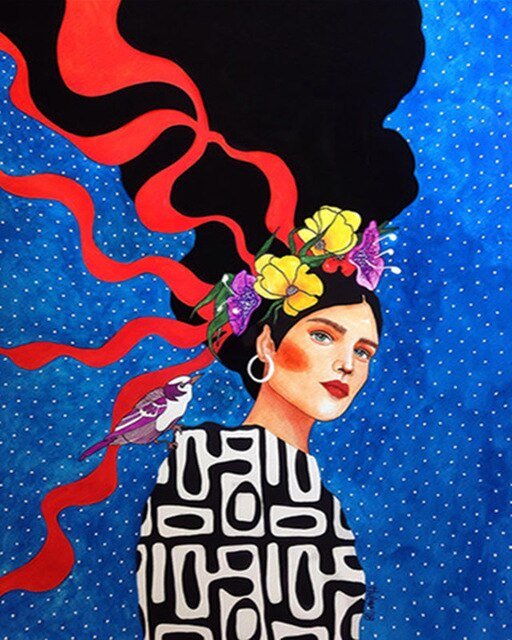 Paint By Numbers | Abstract Girl - Image 17