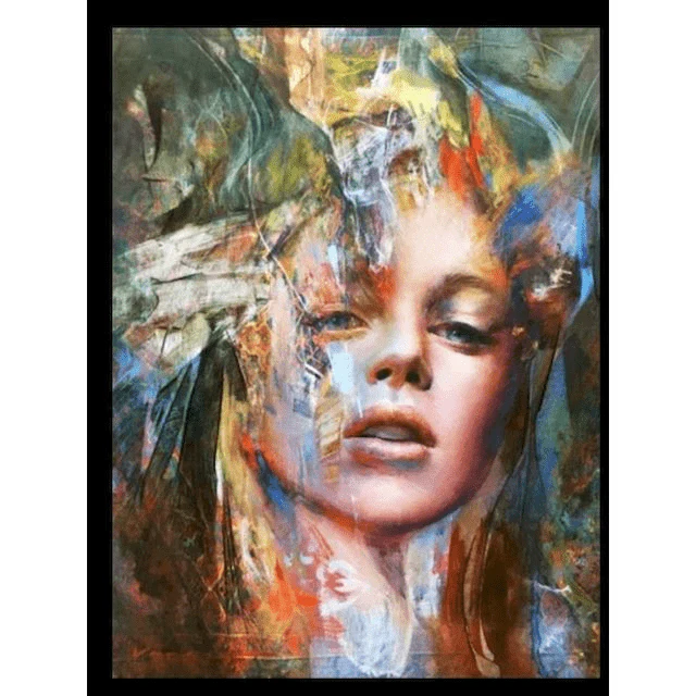 Paint By Numbers | Abstract Goddess