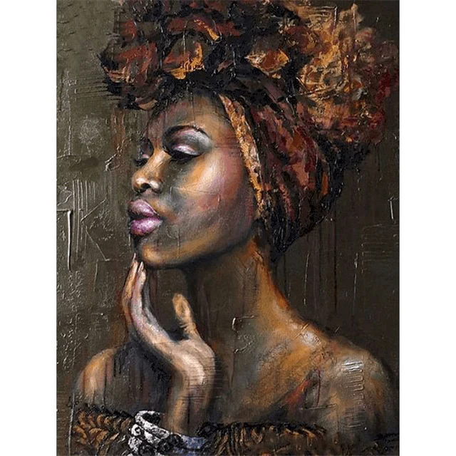Paint By Numbers | African Goddess
