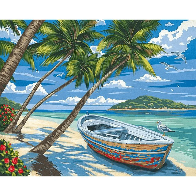 Paint By Numbers | Beautiful Beach Day