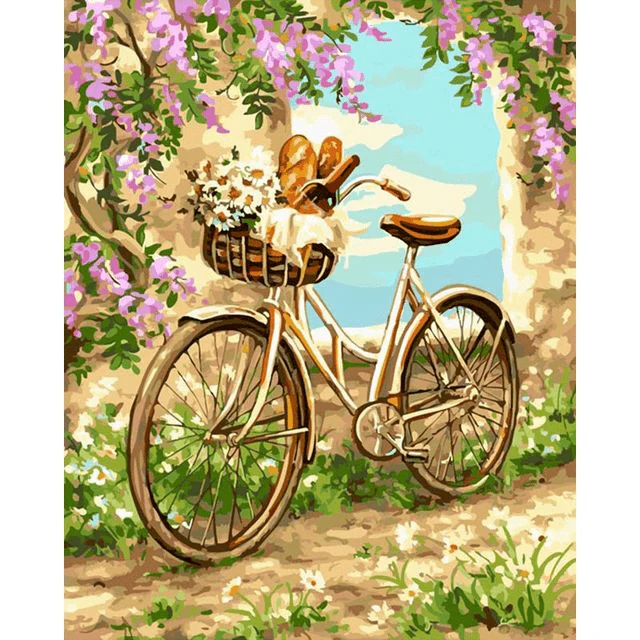 Paint By Numbers | Bicycle Picnic