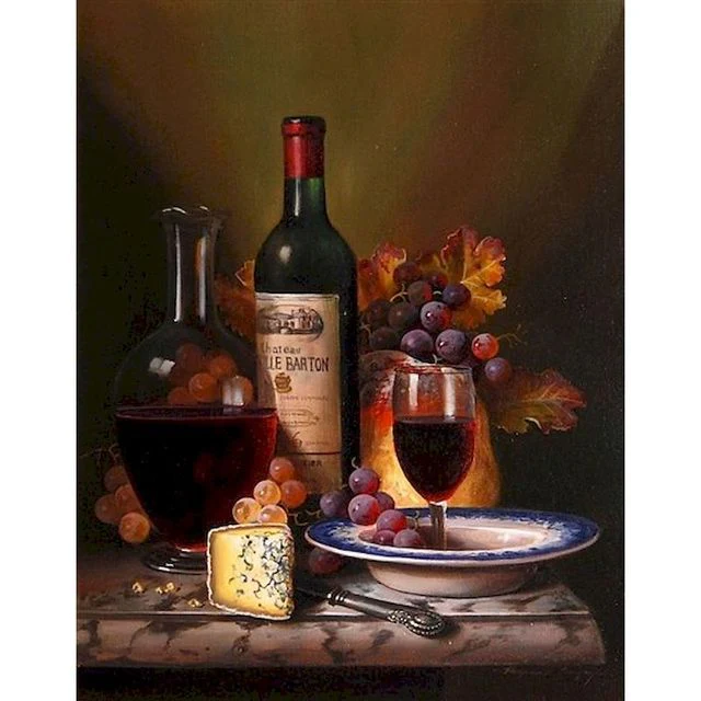 Paint By Numbers | Charcuterie with Wine