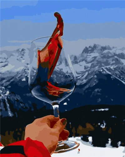 Paint By Numbers | Cheers to A Good Life