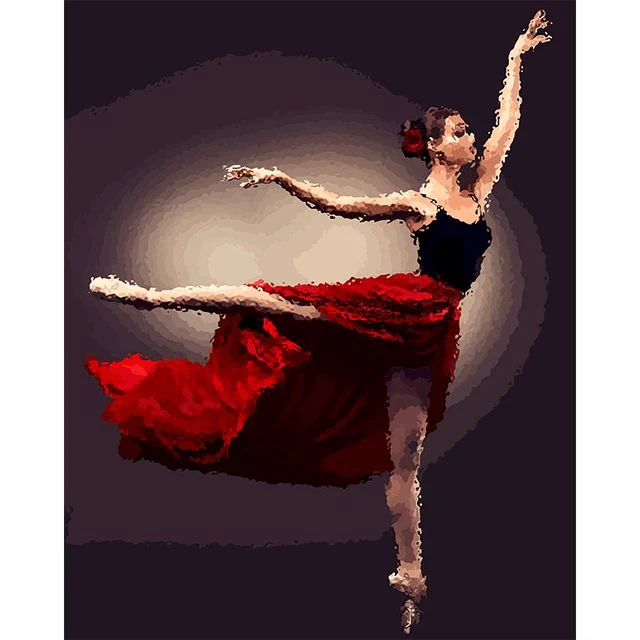 Paint By Numbers | Classic Beauty of Ballerina