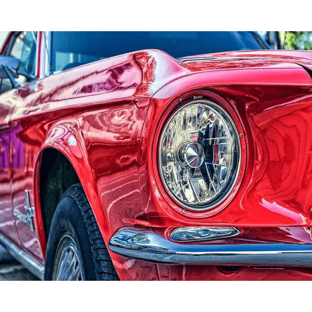 Paint By Numbers | Classic Red Car