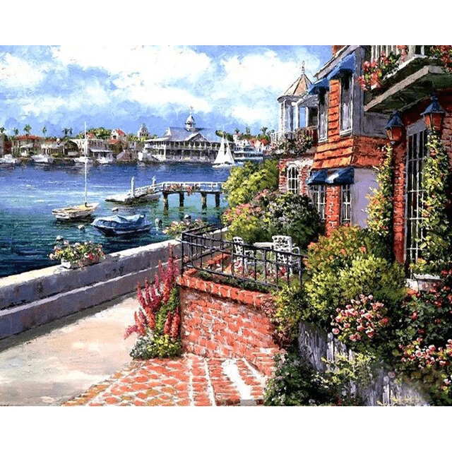 Paint By Numbers | Countryside Beach