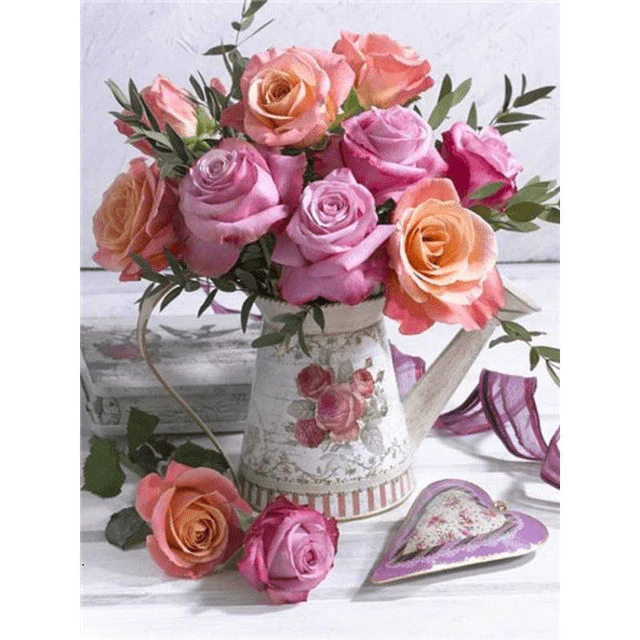 Paint By Numbers | Flower Vase