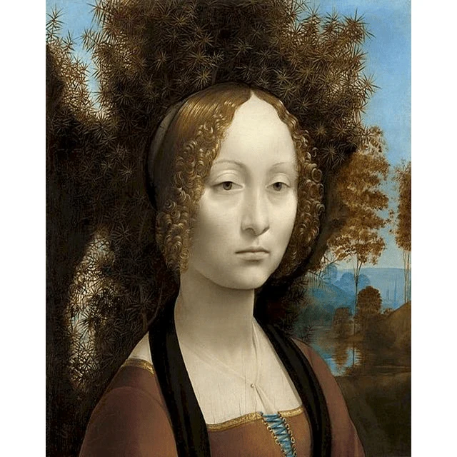 Paint By Numbers | Ginevra de Benci