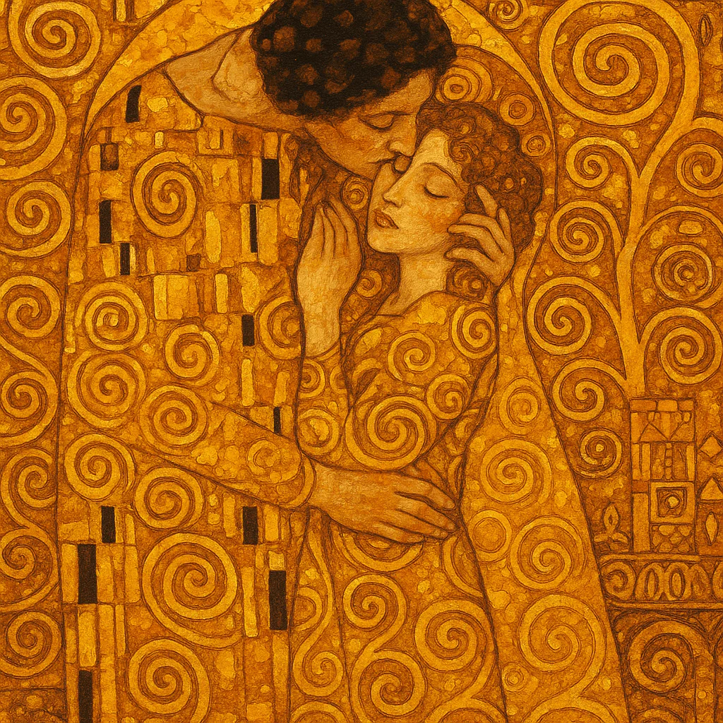 Paint By Numbers | Golden Embrace