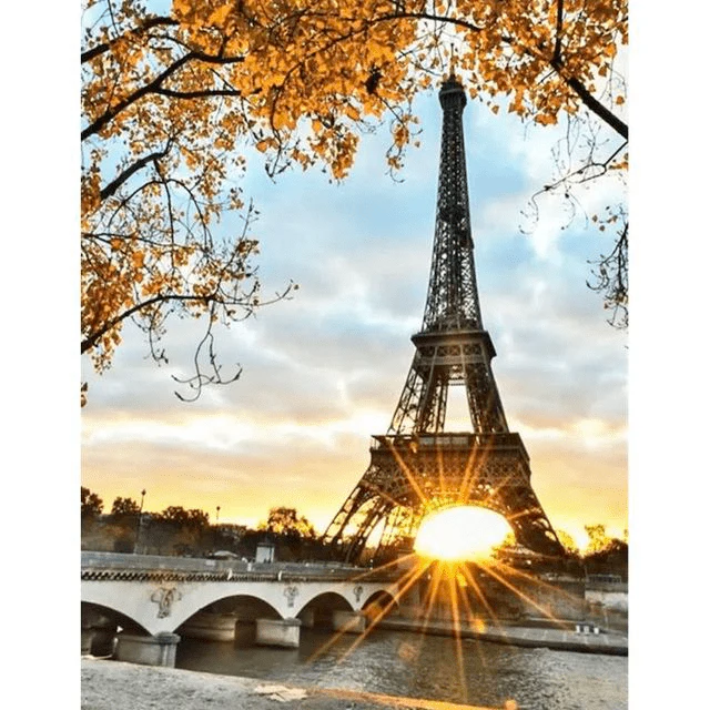 Paint By Numbers | Golden Hour in Paris