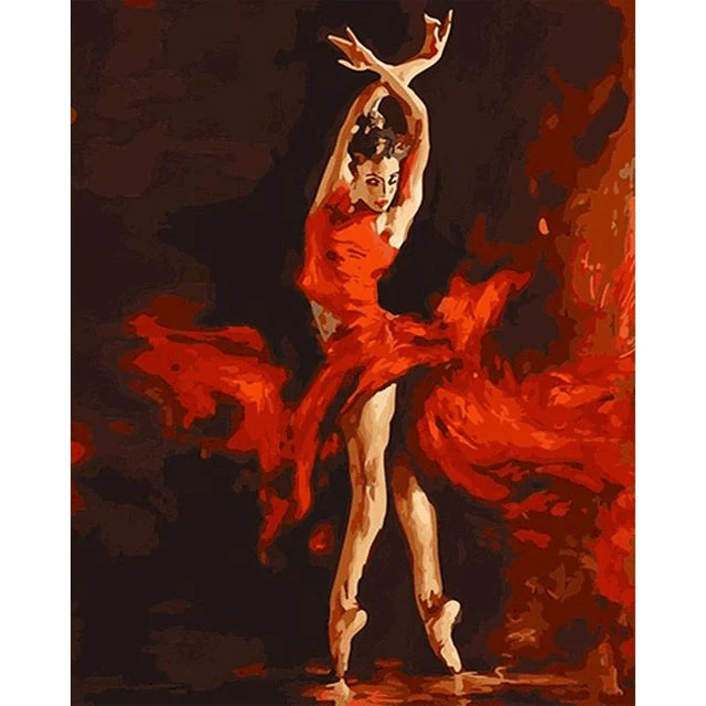 Paint By Numbers | Graceful Ballerina