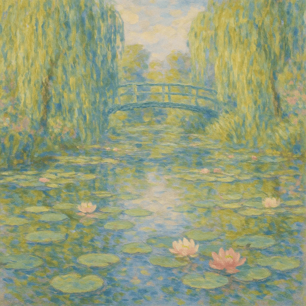 Paint By Numbers | Impressionist Water Garden