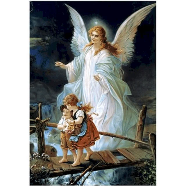 Paint By Numbers | Kids Night Guardian Angel