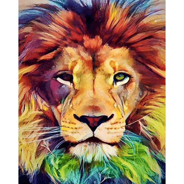 Paint By Numbers | King of The Jungle