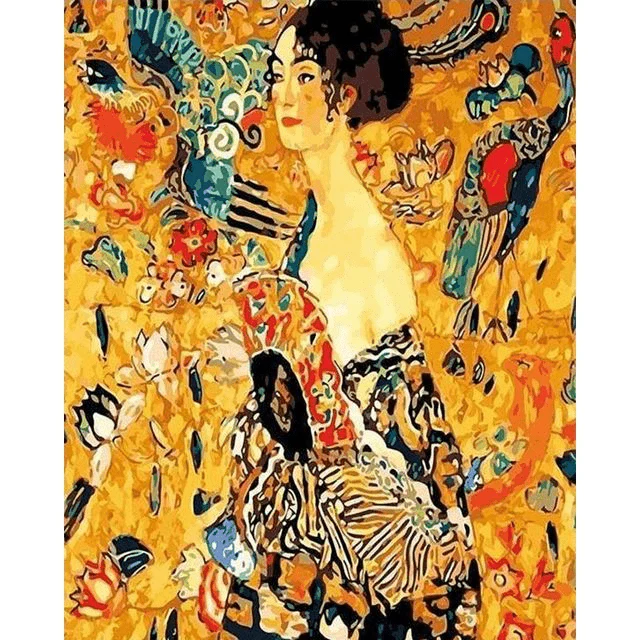 Paint By Numbers | Lady With Fan