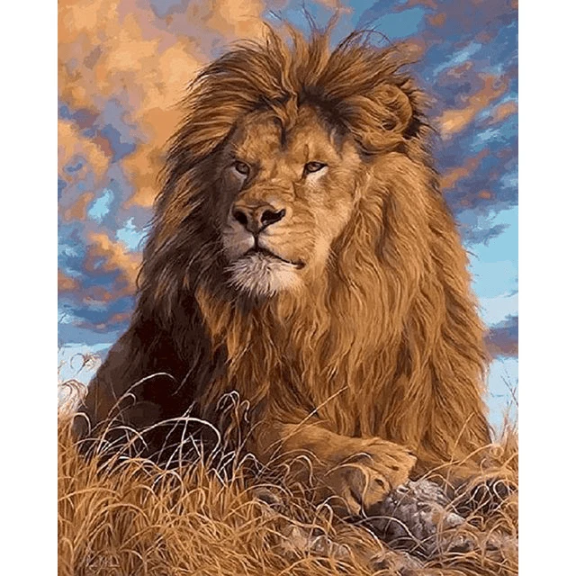 Paint By Numbers | Mighty Lion