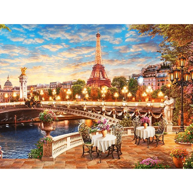 Paint By Numbers | Night Café in Paris